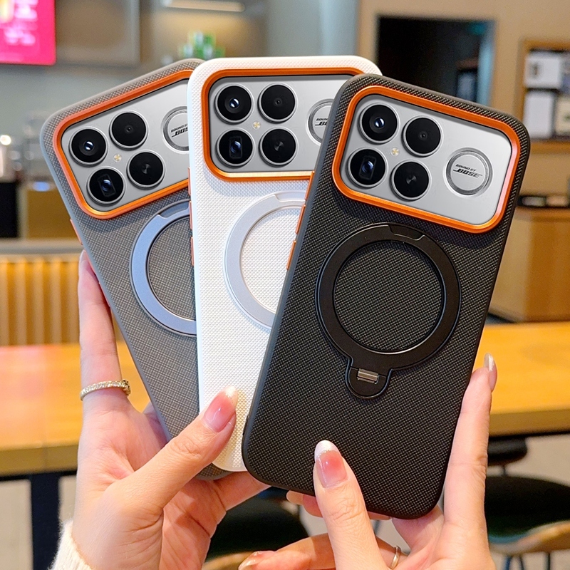 Para Xiaomi POCO F8 Ultra F8 Pro Caso 360 Anel Magnético De Carregamento Sem Fio Capa Protetora Traseira Redmi K90 K90 M