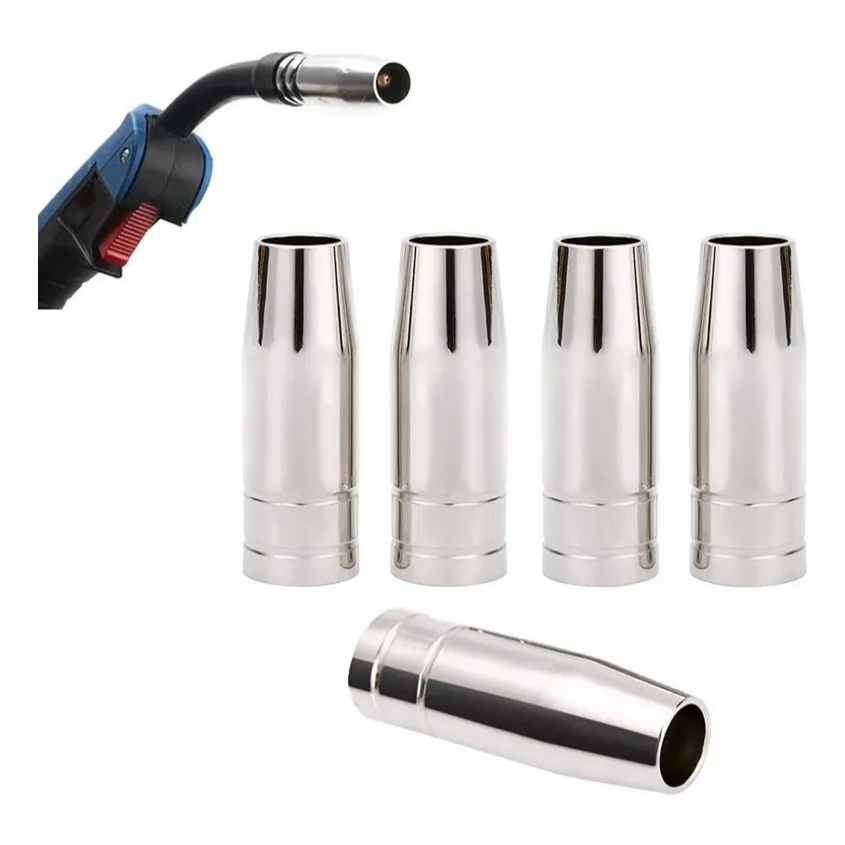 Kit 5 Pcs Capa Bocal Pressão Tocha Para Mig 15ak