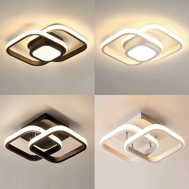 Luminaria Teto Moderna Plafon Led 3/1 Lustre Para Quarto, Sala, Escritorio, Corredor, Cozinha!!