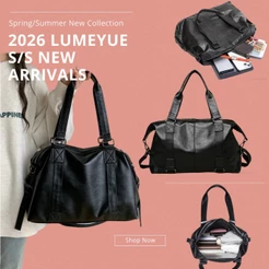 Bolsa de Viagem Feminina Portátil | Grande Capacidade Bolsa Ombro e Transversal