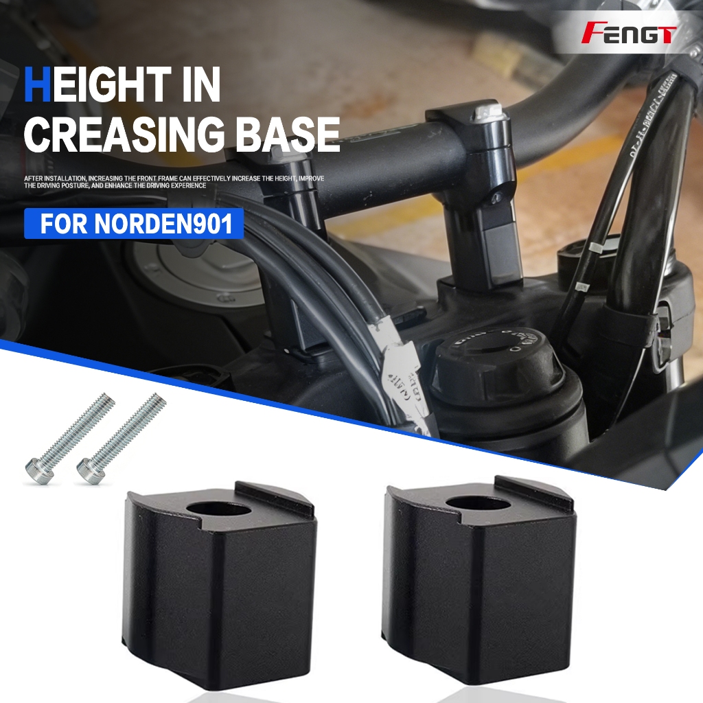 Para Husqvarna Norden 901 Norden901 2022-2025 Acessórios Da Motocicleta 25MM Guiador Riser Arrastar Lidar Com Barra Braç