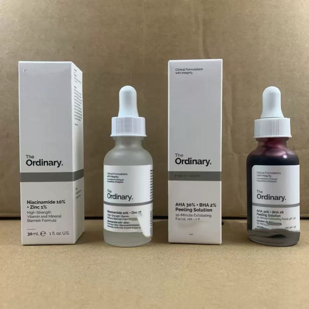 The Ordinary Niacinamida De Alta Resistência 10 % + Zinco 1 Soro E AHA 30 BHA 2 Peeling Solution Duo Set . A Alternativa