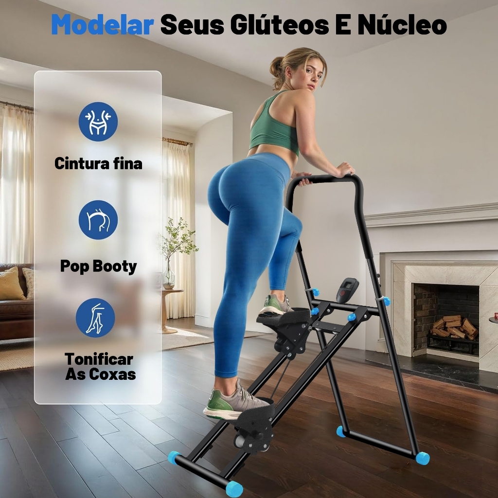 NINJA-MaX Simulador de Escada/ Academia Equipamentos-Para Casa/ Estepper Doméstico 150kg