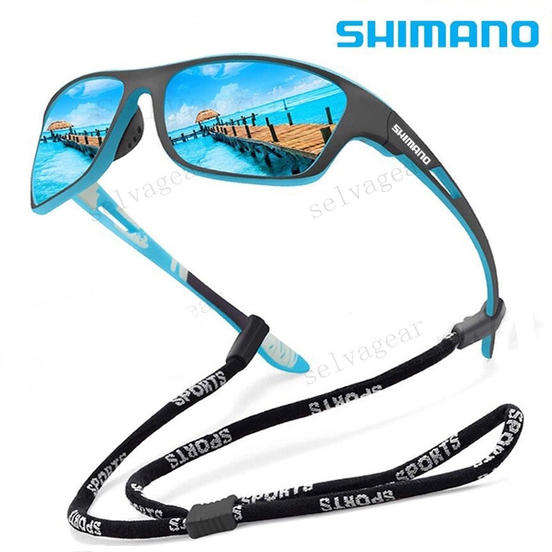 SHIMANO outdoor pesca Lua polarizado óculos de sol, anti-uv correndo e dirigir óculos de sol