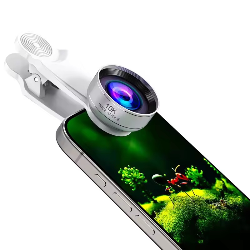 Lente Macro Universal Para Smartphone , Grande Angular De Alta Definição Celular 18k 16k 10k 9k Transmissão Ao Vivo , Ac