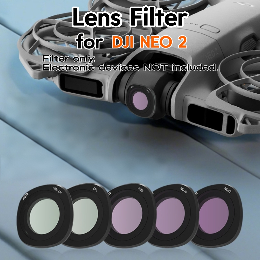 Adequado para DJI NEO2 filtro proteção UV ND redução de luz CPL polarizador profissional acessórios de fotografia aérea