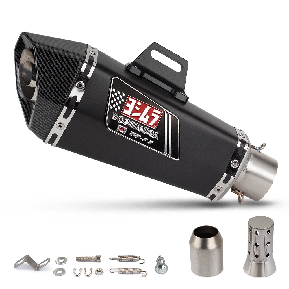yoshimura R11 RS11 Silenciador De Escape De Linha De Corrida Com interface db killer 51mm Para cb150r r15v3 R3 xsr155 Gx