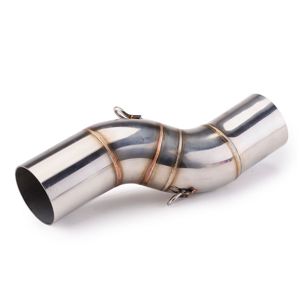 Tubo De Ligação Intermediária Deslizante Conectar 51mm Silenciador De Escape De Motocicleta Para TRK502X TRK552X 502X
