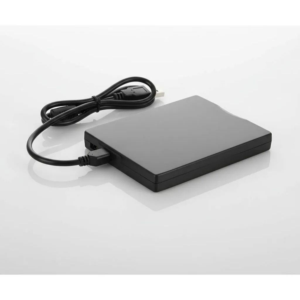 Leitor Disquete Unidade Portátil Usb Para Fdd Notebook Preto