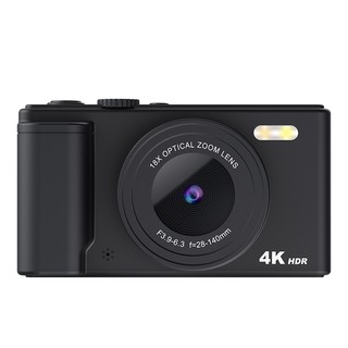 Câmera Digital 4K HDR com Zoom 18x e Tela Giratória 180° – Flash Embutido
