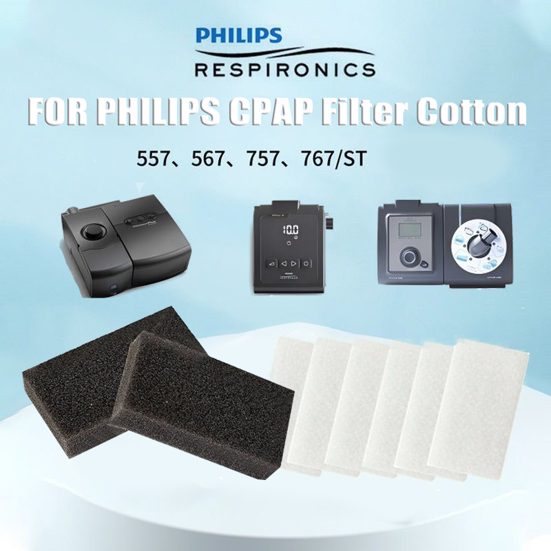 10 Unidades Filtros Espuma CPAP FilterDe Esponja Ultrafinos Reutilizáveis Ar Limpeza Durável Para Respironics Philips