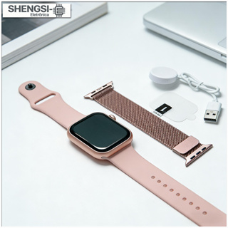 Smartwatch S10 Mini 2026 – Série 10 (38/45mm) Chamadas Bluetooth Calculadora Monitoramento de Saúde em Oferta na Shopee