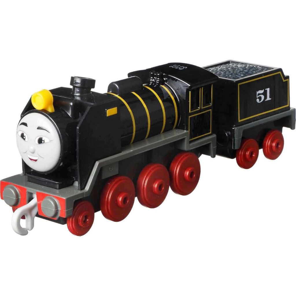 Trem de brinquedo Mattel Thomas & Friends, motor Hiro fundido em grande escala e caminhão de frete, série clássica e tod