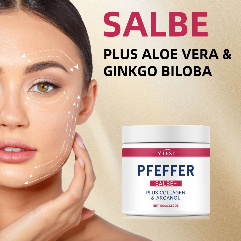 Creme Facial Colágeno YILIST 100g - Anti-rugas/Firmador/Hidratação Profunda/Ilumina Pele/Rejuvenescedor