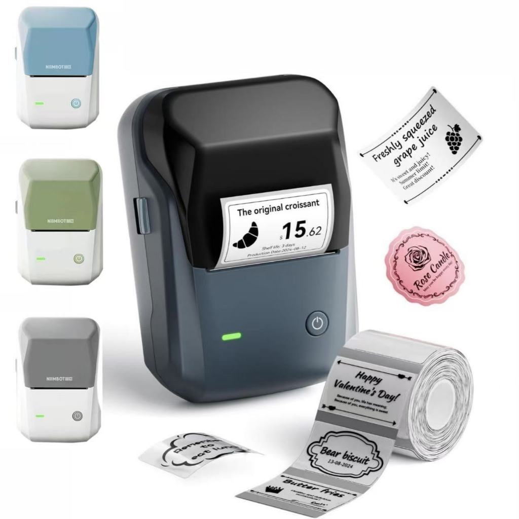 Impressora B1 de Etiquetas Portátil Bluetooth 2 Polegadas Fácil de Usar Escritório Casa Negócios em Oferta na Shopee