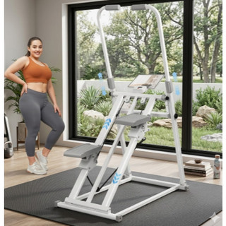 Simulador de Escada Stepper Cardio - DOBRÁVEL - LCD - Para Emagrecer e Definir Glúteos