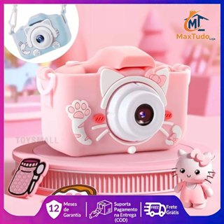 Mini Câmera Infantil Mini Recarregável Com Capa Video Jogos Fotos em Oferta na Shopee