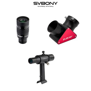 Kit De Acessórios Visuais De Astronomia Para Telescópio Svbony | Ocular Zoom Ereto Diagonal Localizador De Escopo