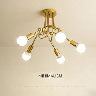 Pendente LED Minimalista Luz Aconchegante Fácil Instalação Bivolt 110V-220V Ideal para Sala e Quarto