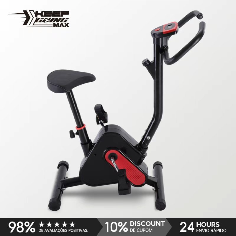Bicicleta Ergométrica Ergometer 2025-Novo Modelo Para Uso Doméstico , Giratória Com Acionamento Por Correia