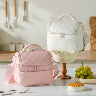 À prova d'água tamanho grande portátil quente Bolsa Aptidão piquenique portátil lanche almoço Bolsa em Oferta na Shopee