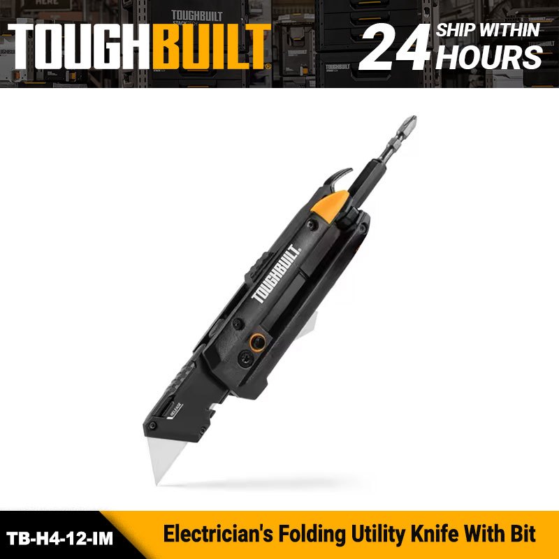 Toughbuilt TB-H4-12-IM Multi Ferramenta Faca Eletricistas Chave De Fenda Multifuncional Prático De Pry Ferramentas Manua