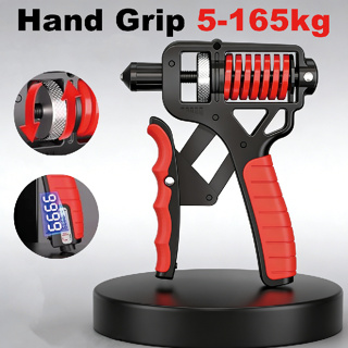 Hand Grip 165Kg Contador digital Musculação Treino de Antebraço Ajuste de Força Academia Resistente em Oferta na Shopee