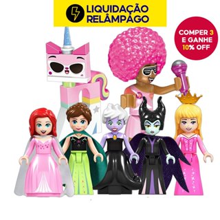 🔥 LIQUIDAÇÃO RELÂMPAGO Mini figura Príncipe e Princesa | Blocos de montar | Boneco de brinquedo em Oferta na Shopee