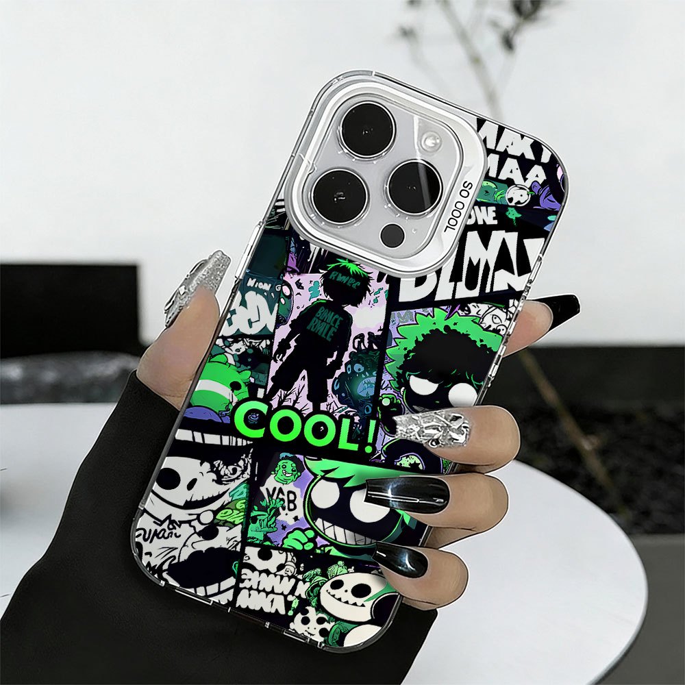 Capinha Capinhas diferentes Capinha iPhone Capa iPhone Grafite Verde Cool Para 17 16 15 14 13 12 11 Xr Xs Pro Pro Max