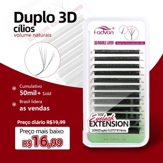 FADVAN Floração Automática W Shape 6D Duplo 3D Fãs Premade Extensões De Cílios Luz Natural Pestanas em Oferta na Shopee