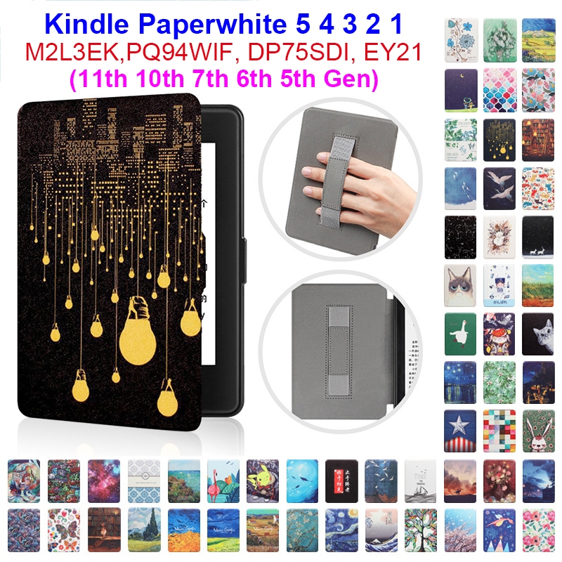 Para Kindle Paperwhite 5 4 3 2 1 11th 10th 7th 6th 5th Gen Model DP75SDI EY21 e-Book Readers Caixa Proteção Da Pele Capa