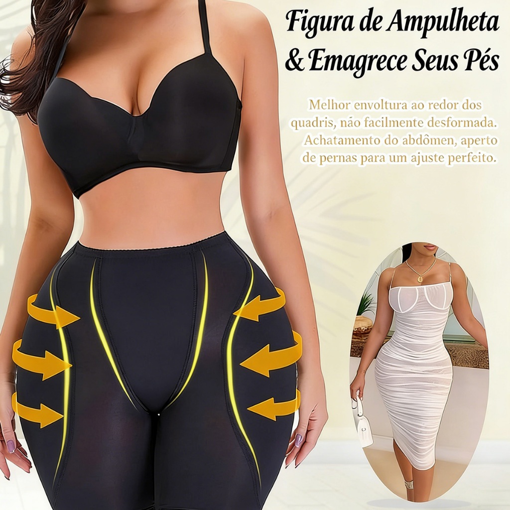 Levantadores De Quadril G6 Para Calcinha Acolchoada Almofada De Elevação Grande Sem Costura