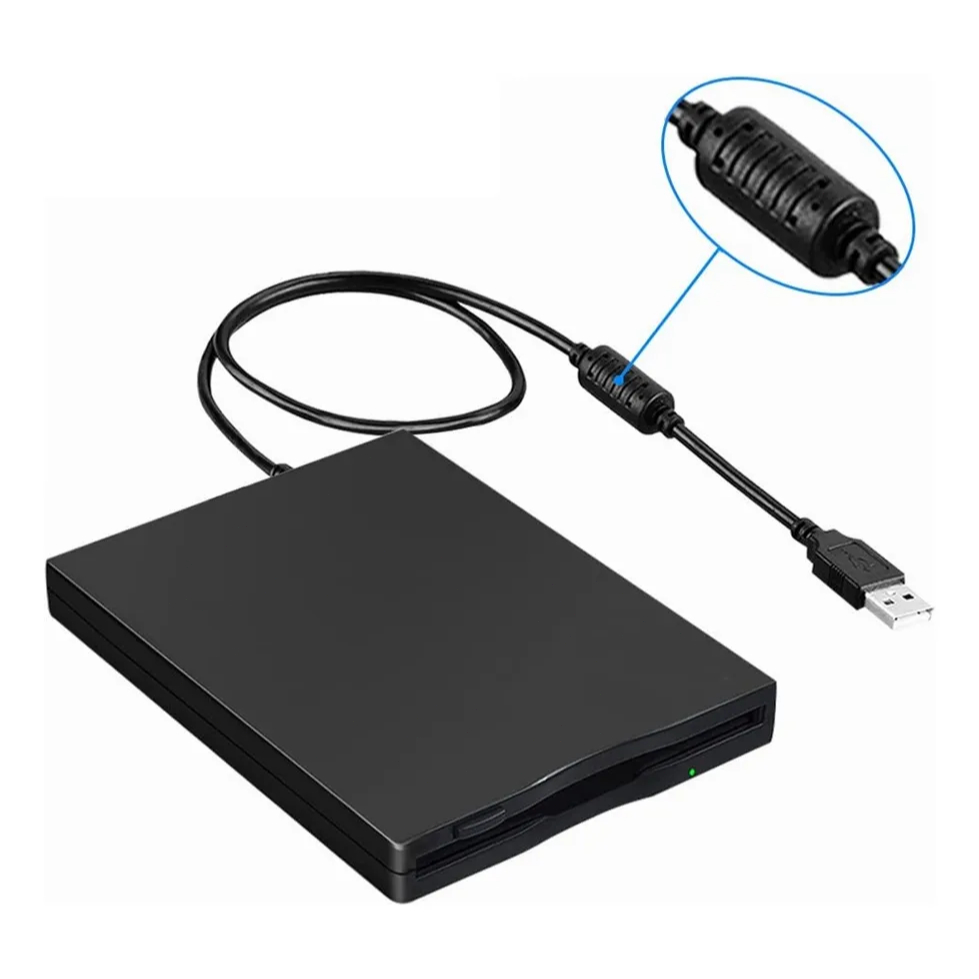 Leitor Disquete Unidade Portátil Usb Fdd Notebook Desktop