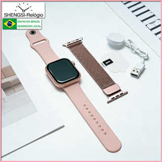 2026 Smartwatch Watch Original S10 Pro Mini Series 10 Chamadas Bluetooth Calórias de exercício à prova d'água em Oferta na Shopee