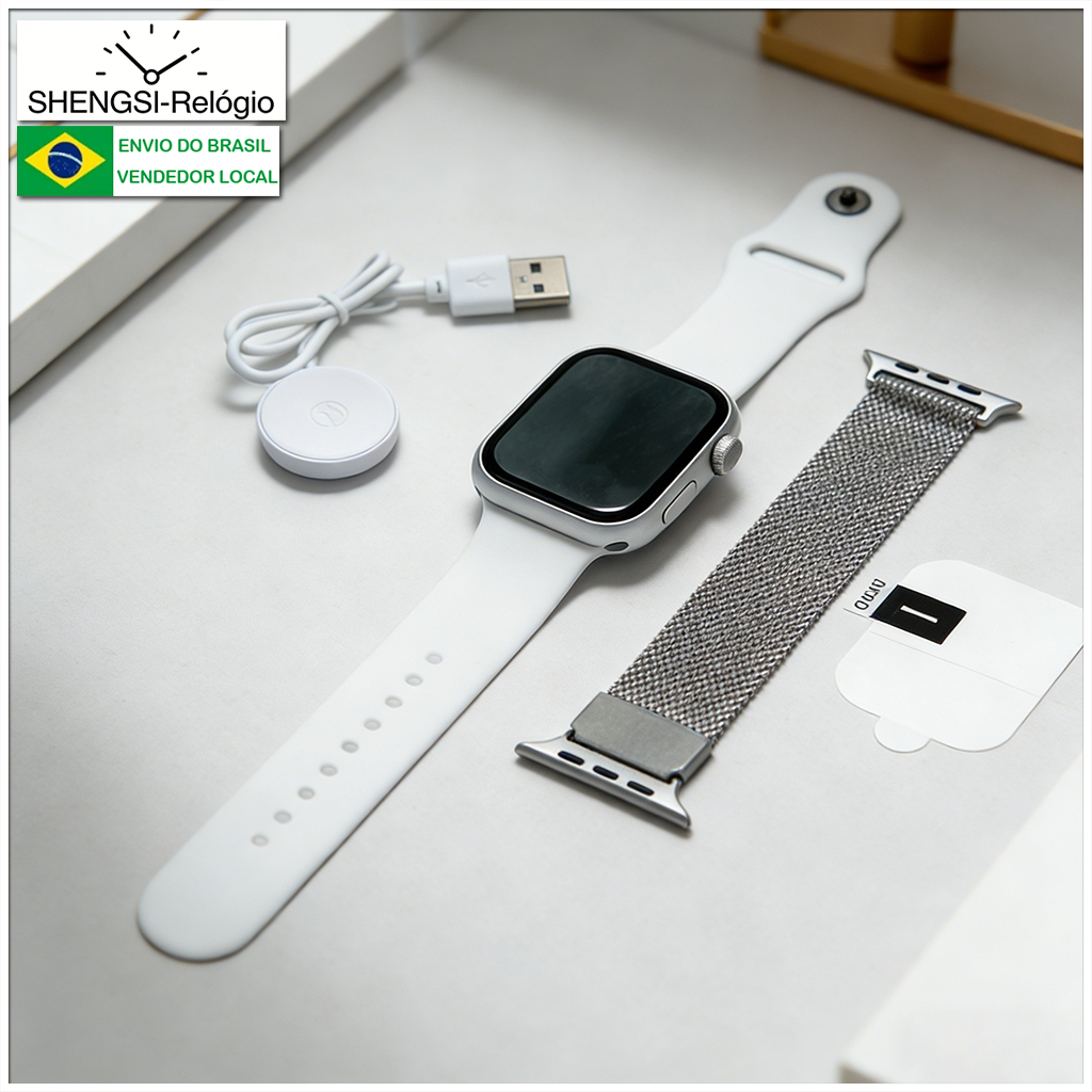 2026 smartwatch de moda mini Chamadas Bluetooth para homens e mulheres com teste de pressão arterial