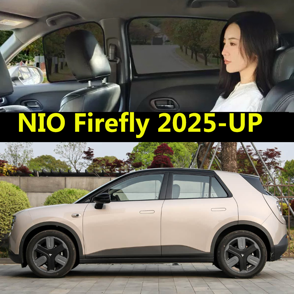 Pára-Sol Magnético Para Janela De Carro , NIO Firefly 2025-UP , Cortinas Anti-Mosquito , Proteção UV