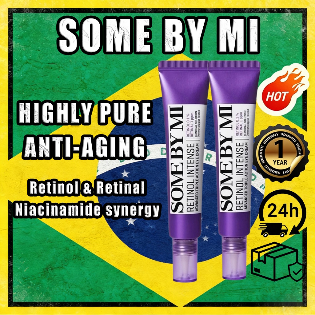 [SOME BY MI] Retinol Intense Advanced Creme Para Os Olhos Tripla Ação 30ml Antienvelhecimento