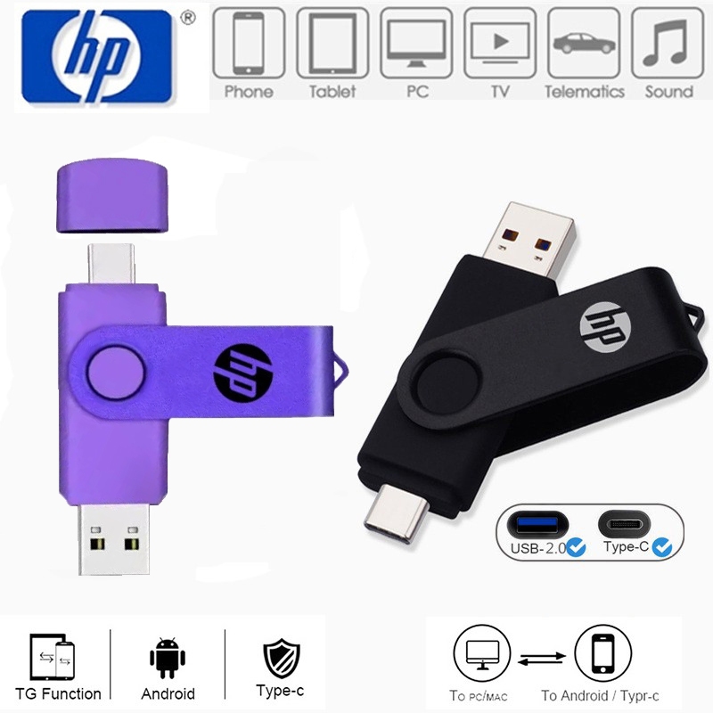 Pen Drive Tipo c De 2 Tb OTG Flash 64 Gb 128 256 USB 2.0 512 1 16 8 4 PenDrive