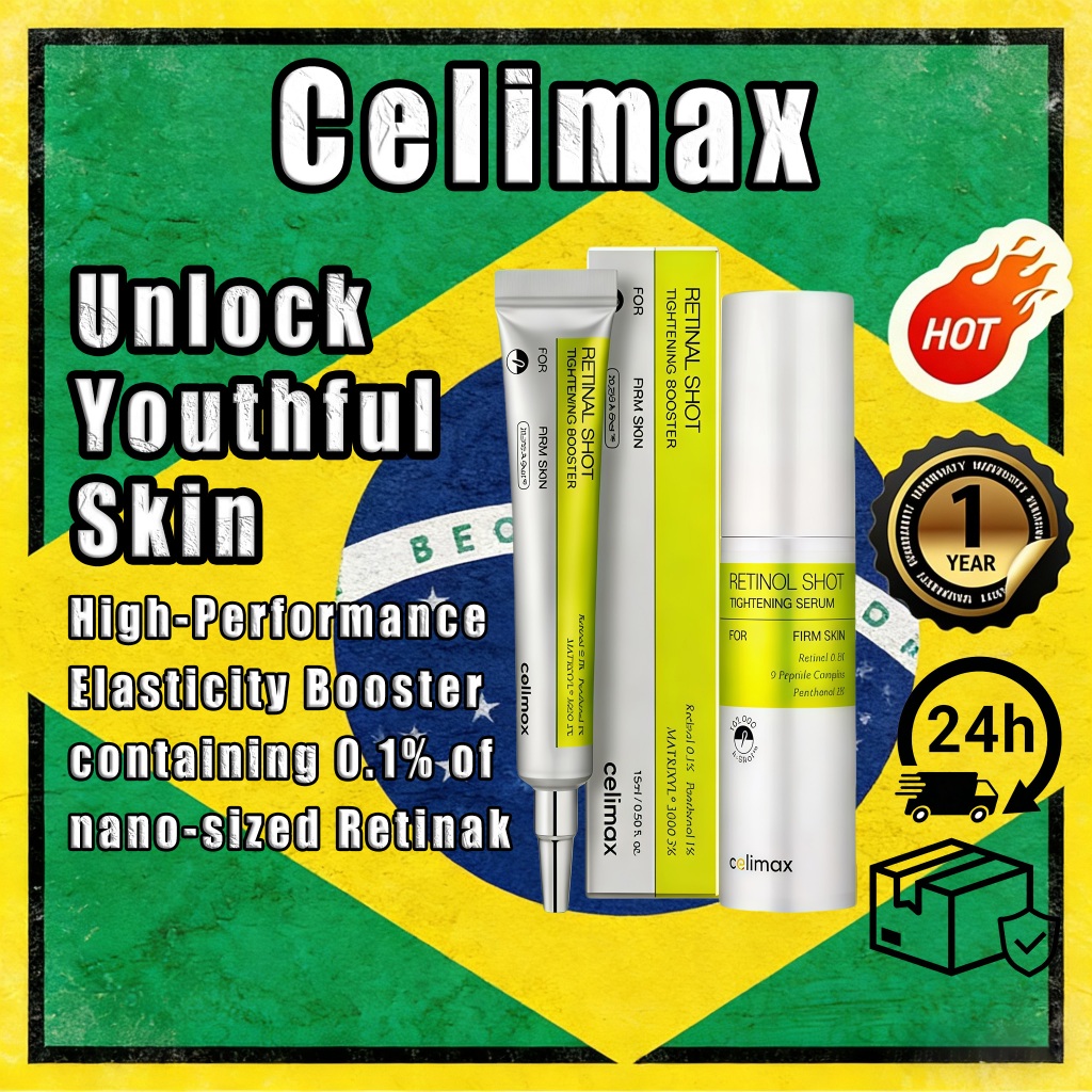 4.4【Celimax】The Vita A Retinal Shot Tightening Booster (15ml) |RETINOL SHOT TIGHTENING SERUM (30mL) em Oferta na Shopee