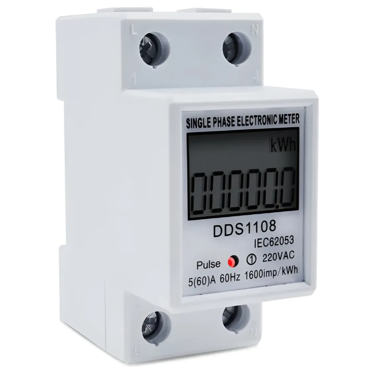 Medidor De Consumo De Energia Digital 127/220v Bivolt 60a 127v