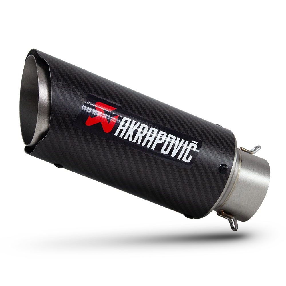 Silenciador De Escapamento De Motocicleta 60MM , Para RSV4 R1M MT09 GSXR1000 CBR1000RRR M1000XR