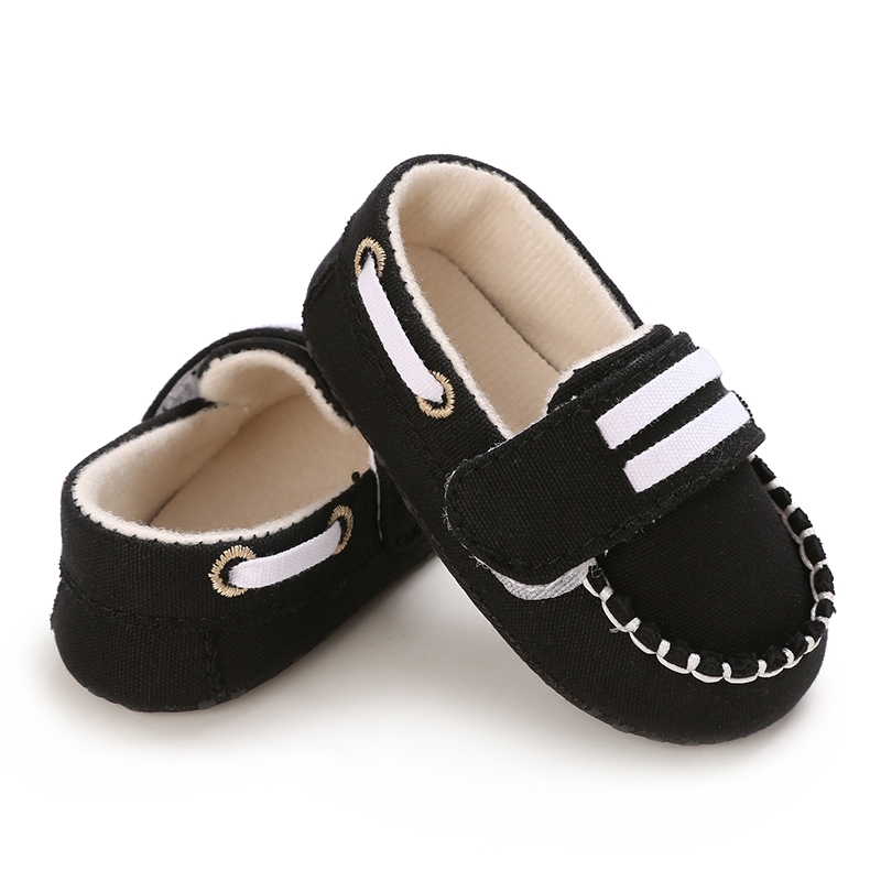 Primavera E Outono Sapatos De Bebê Masculinos De Alta Qualidade Com Sola Macia Aprendizagem Antiderrapantes Cor Sólida P — imagem 2 de 2