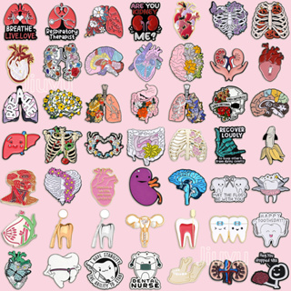 85 Estilos Criativo Colorido Floral Planta Órgão Pino Moda Cérebro Coração Estômago Broches Lapela Emblemas Dos Desenhos em Oferta na Shopee