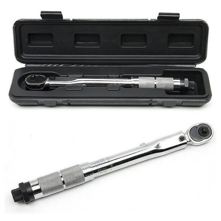 TORQUIMETRO DE ESTALO MINI P/ SOQUETE 1/4 5-25 Nm 0,5kg A 2,5kg