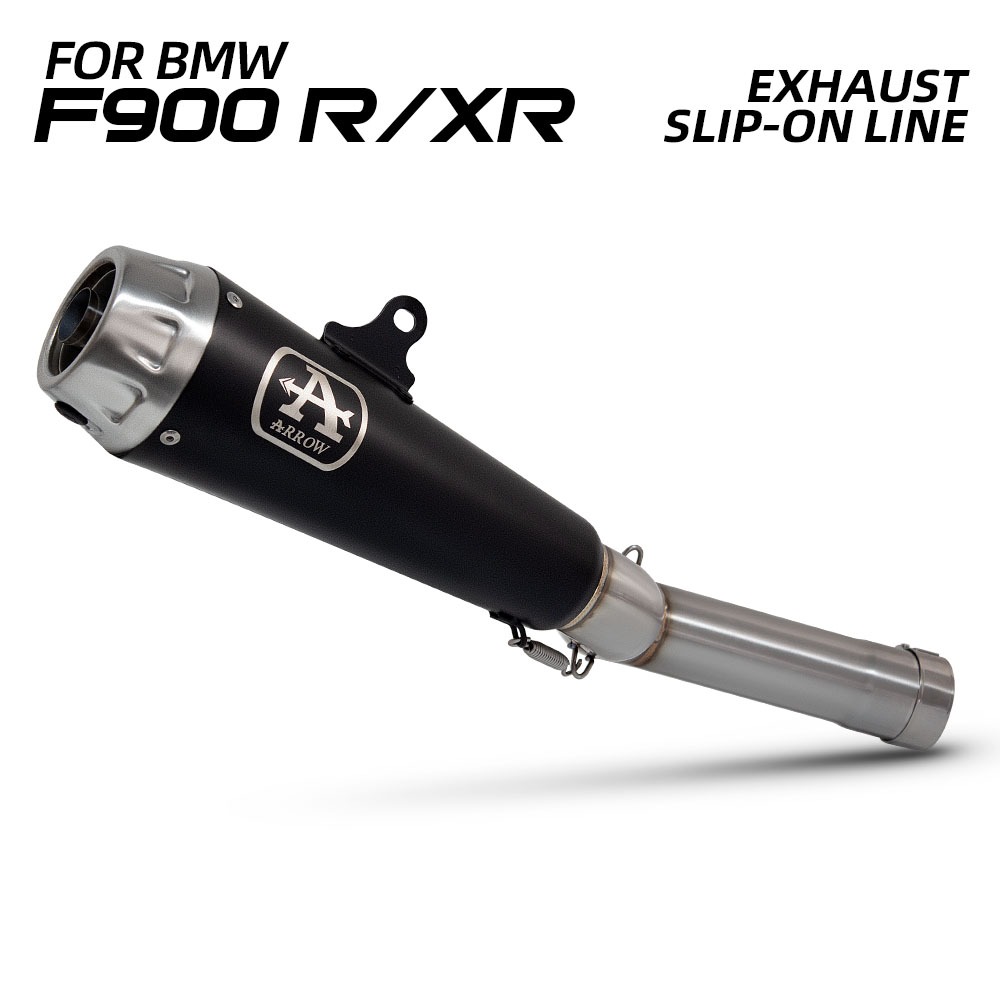 Para F900 F900R F900XR 2020-2024 Moto Deslizamento Na Linha Kit De Escape Seta Silenciador Com DB Assassino