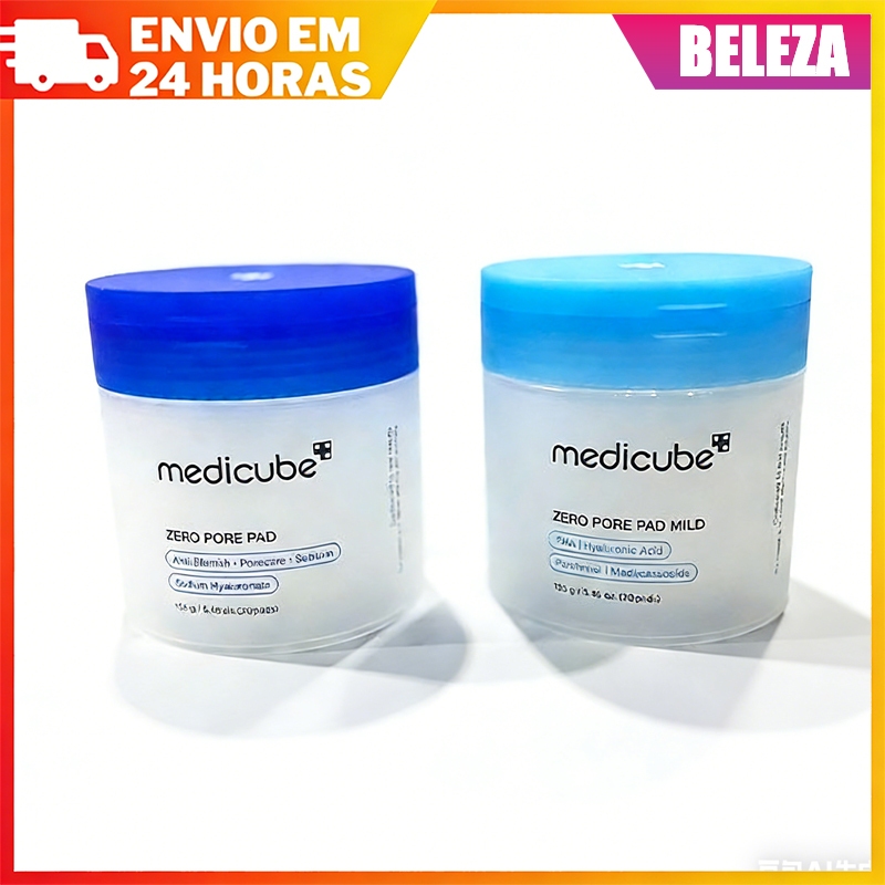 MEDICUBE almofada de poros zero 2.0, almofada de poros zero suave 2 tipos em Oferta na Shopee