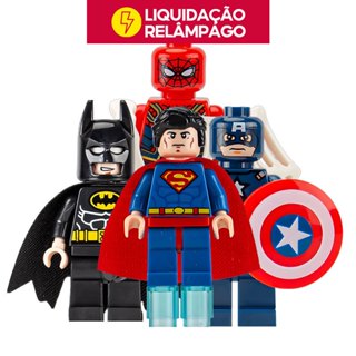 🔥 LIQUIDAÇÃO RELÂMPAGO Mini Figuras de Blocos | Bonecos Brinquedos | Presente de Aniversário em Oferta na Shopee
