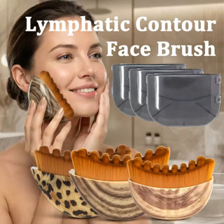 Escova De Limpeza Linfática Manual | Adequado Para Pele Sensível E Linfedema , Formato Oval Com Design De Cerdas , Fácil em Oferta na Shopee