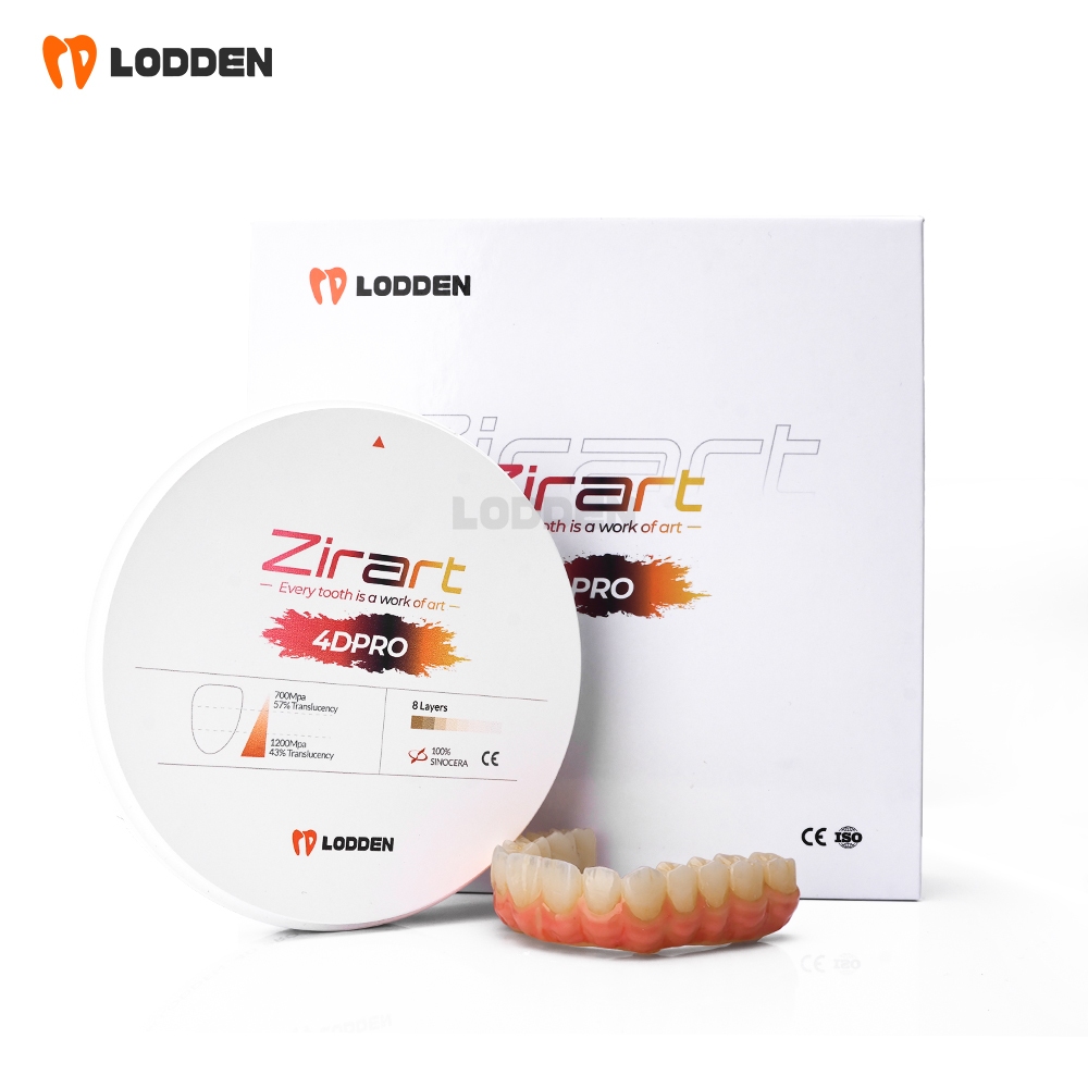 Disco Multicamadas 4D Pro Zirconia Block 98x14-25mm