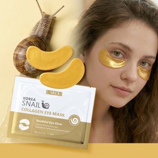 LAIKOU KOREA Máscara Para Os Olhos Com Colágeno De Caracol-Iluminadora E Reafirmante Sob-Reduz Olheiras Inchados em Oferta na Shopee